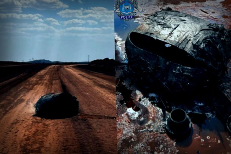 Miners Find a Strange Smoking Metal Mass in Western Australia; Experts Think It’s Space Junk