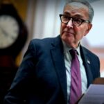 Senate Democrats Gather to Discuss Government Reopening