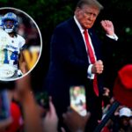 Amon-Ra St. Brown’s Touchdown Dance Mimics Trump and Goes Viral