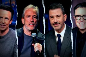Late-night Hosts Unleash Frustration on Democrats Post-Government Shutdown
