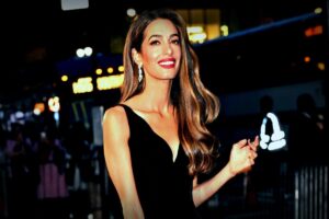 Amal Clooney Shows Off Summer Vibes in Lime Green and Chic ‘Latte’ Look in Paris