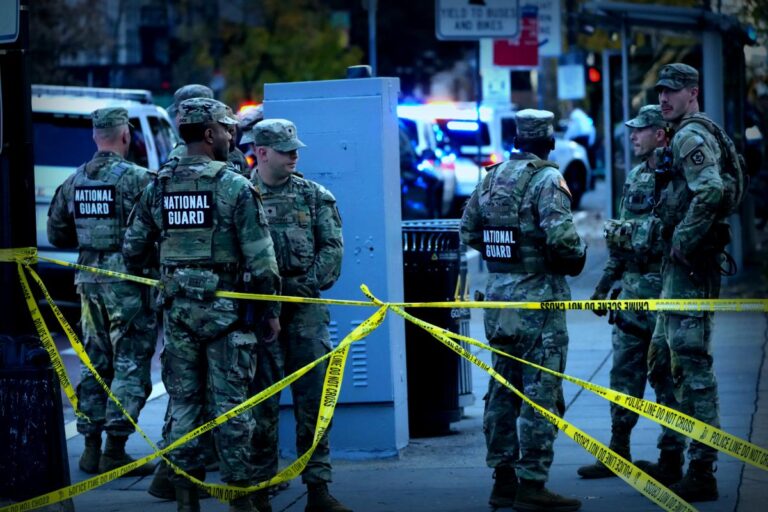 Shooting In D.C.: Two National Guard Members Hit, One Suspect Caught