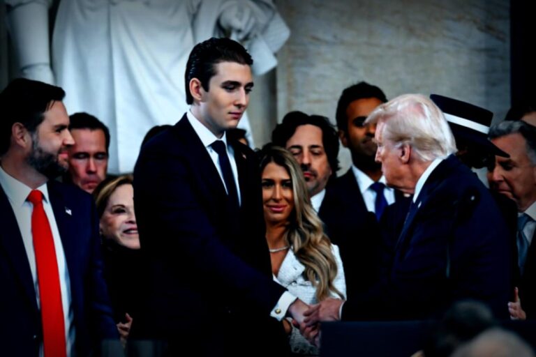 Barron Trump Steals the Show at Thanksgiving Dinner