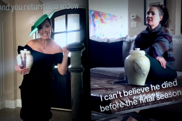 This Widow Influencer Uses Humor to Heal After Losing Her Husband — And That’s Totally Okay