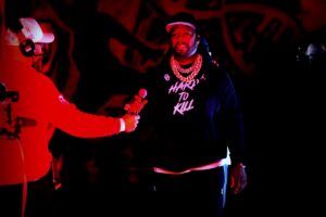 50 Cent Turns Up the Heat at OU vs Alabama Playoff Showdown