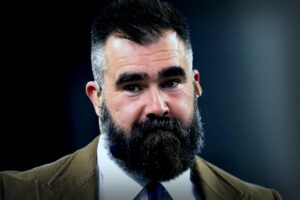 Jason Kelce on Balancing Fame and Family Life with Kylie and Their Four Kids